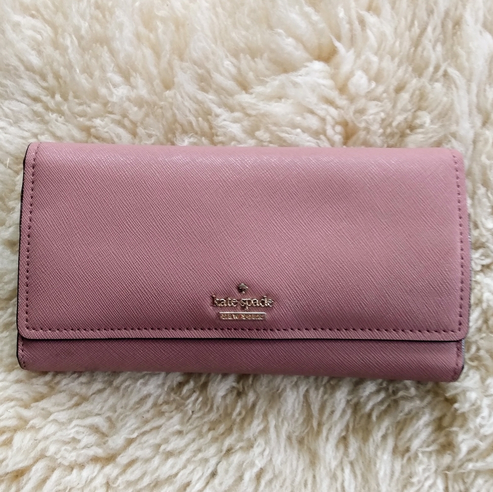 Kate Spade Foldover snap Wallet